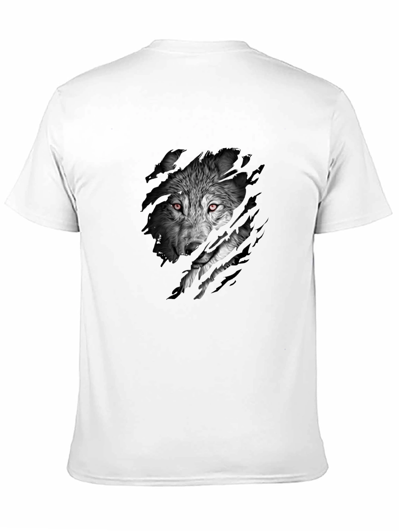 Wolf Graphic Black T-Shirt