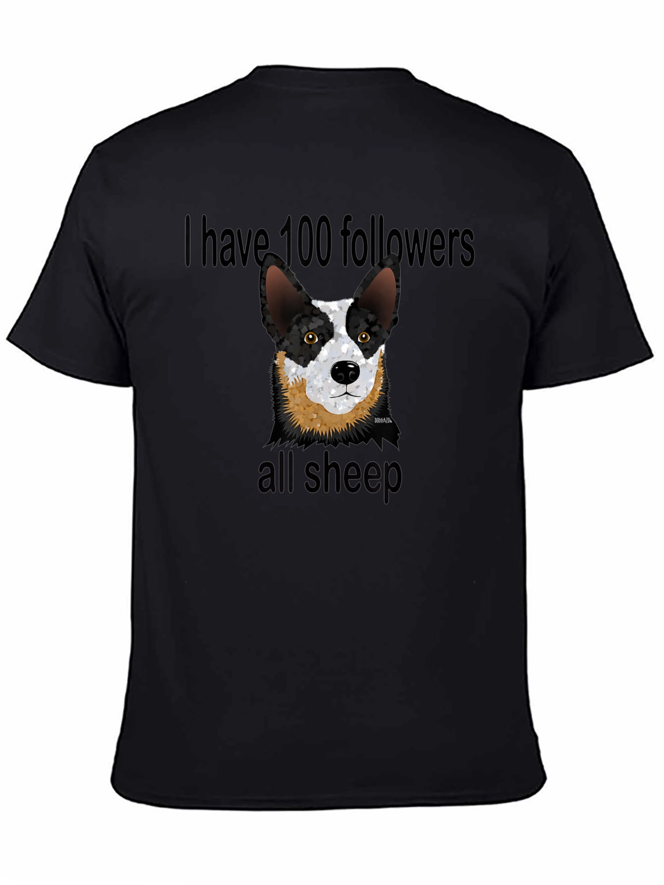 Funny Dog Lover T-Shirt - 100 Followers