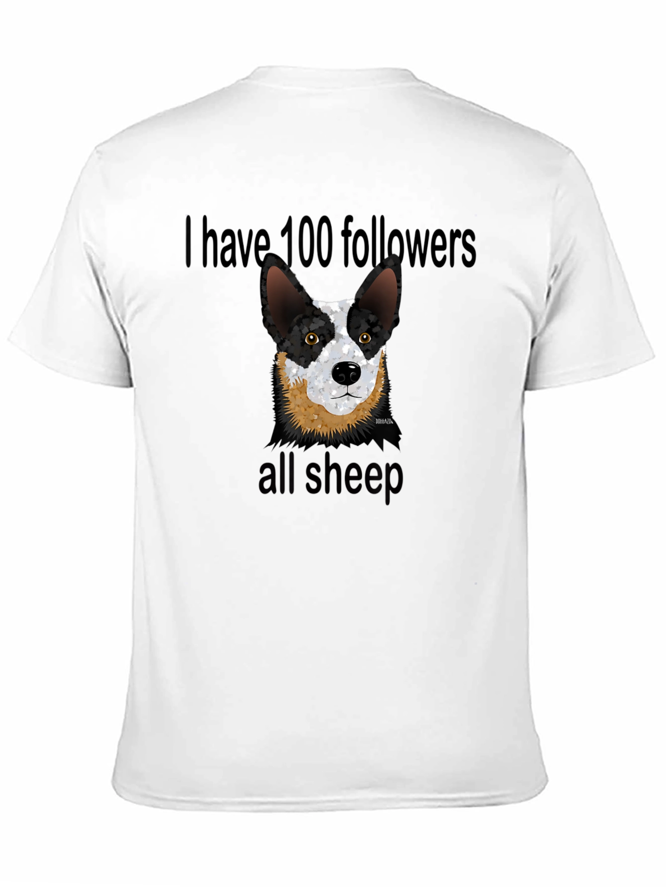 Funny Dog Lover T-Shirt - 100 Followers