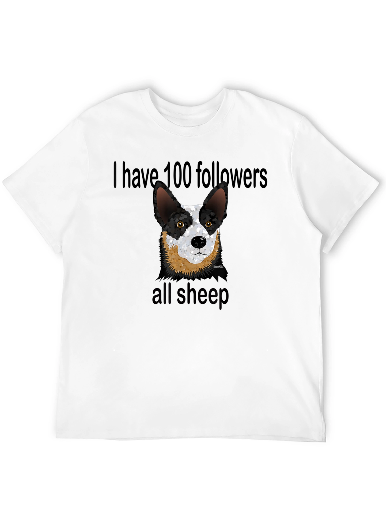 Funny Dog Lover T-Shirt - 100 Followers