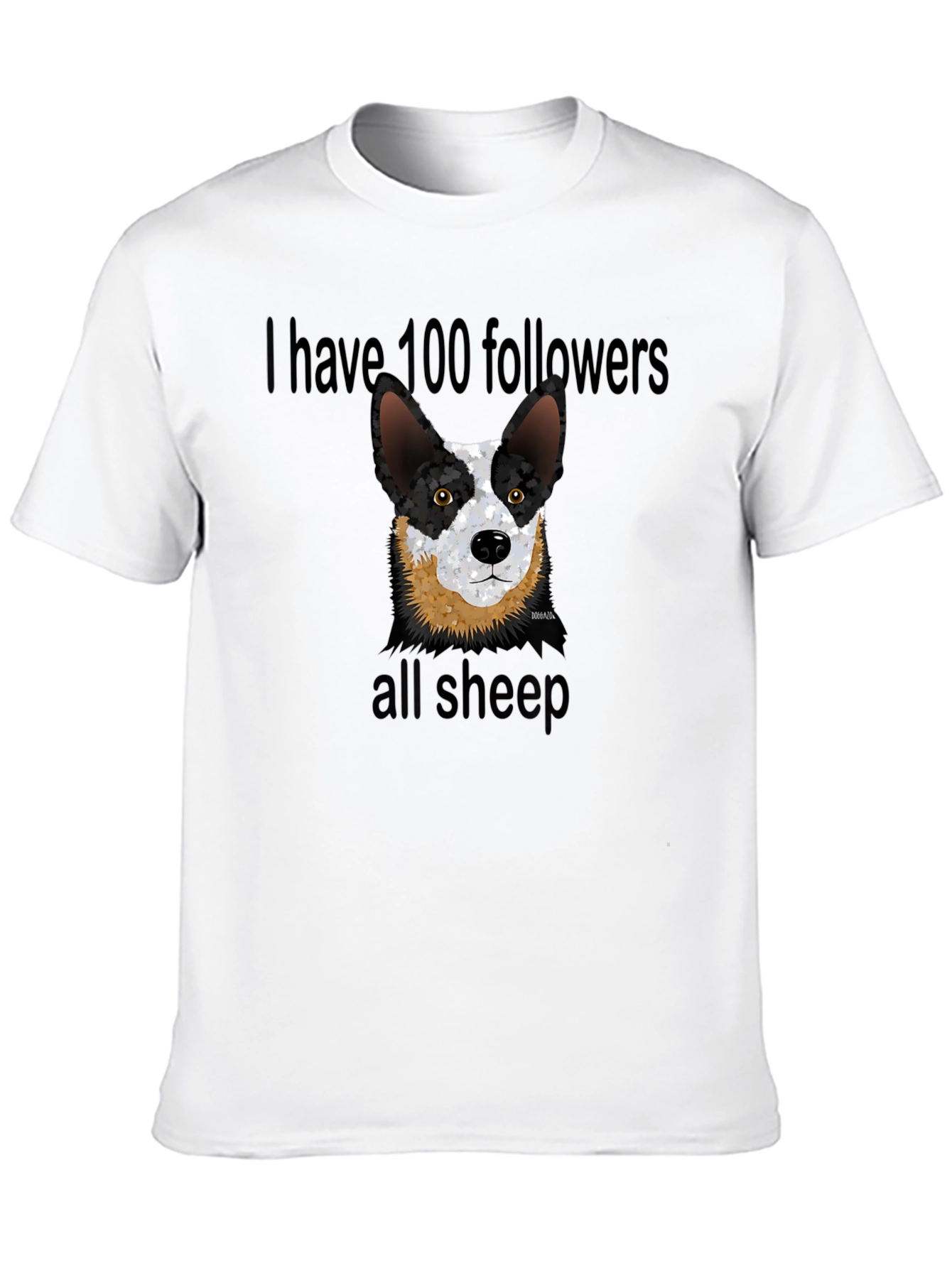 Funny Dog Lover T-Shirt - 100 Followers