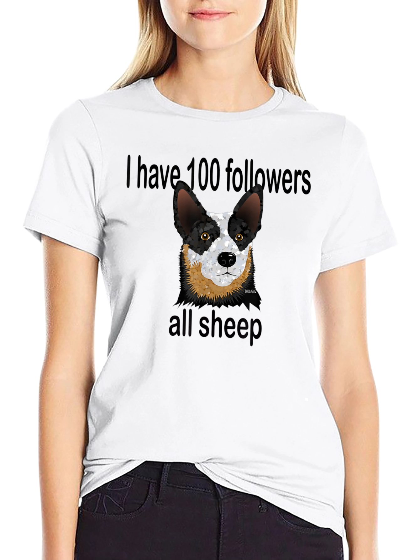 Funny Dog Lover T-Shirt - 100 Followers