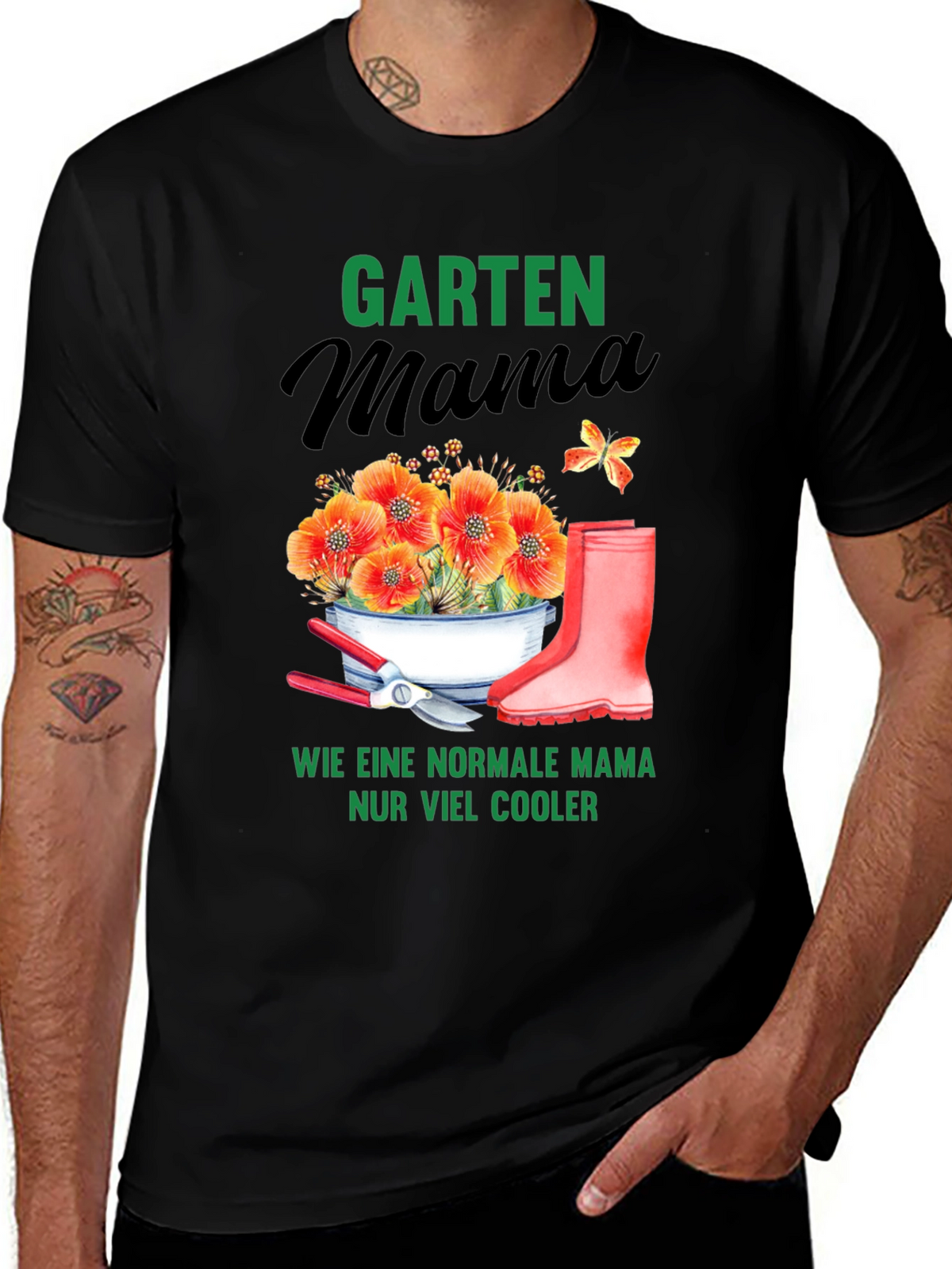 Garten Mama T-Shirt - Gardening Mom Tee