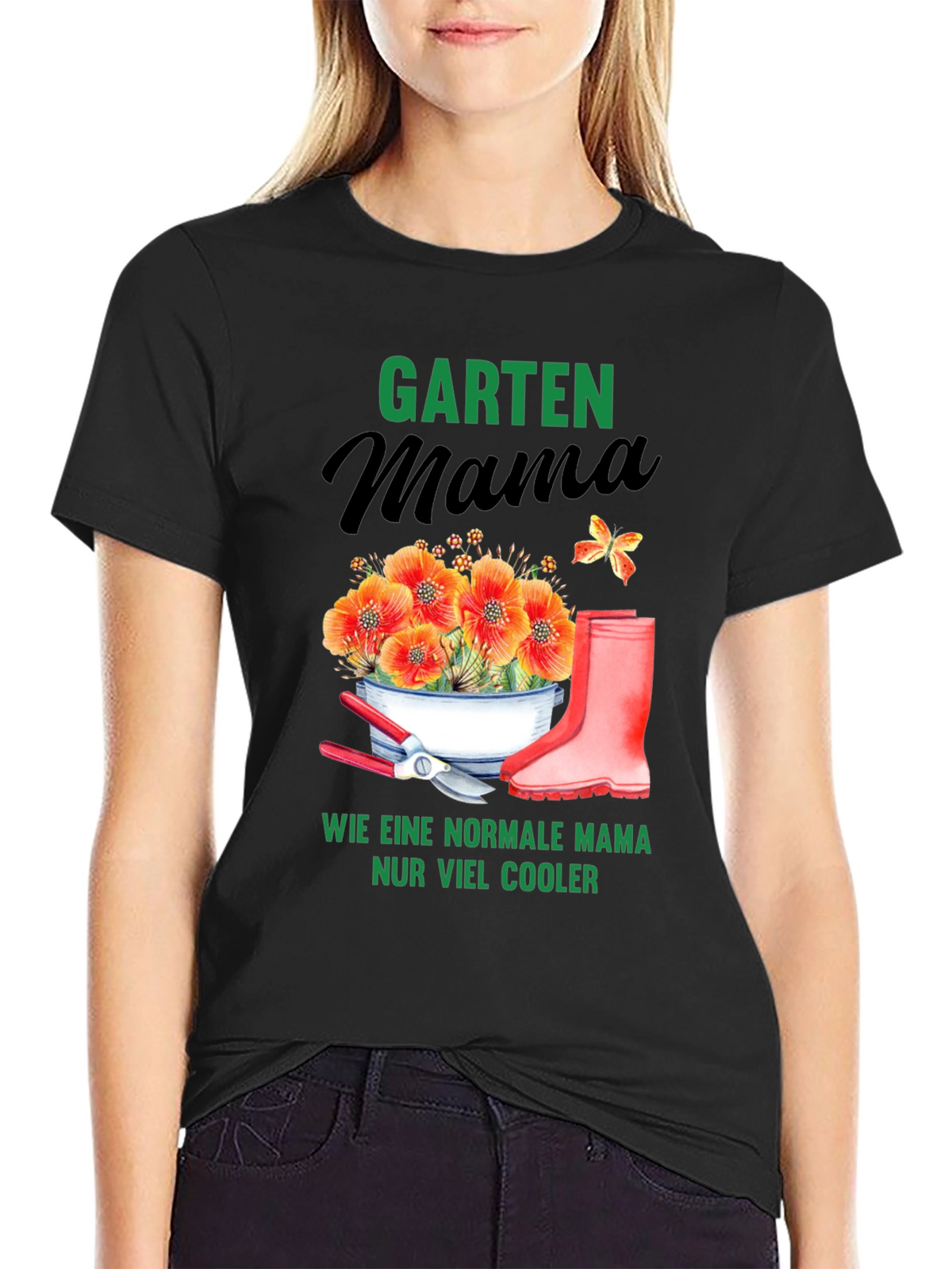 Garten Mama T-Shirt - Gardening Mom Tee