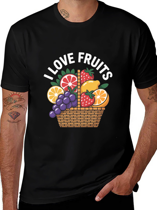 I Love Fruits Graphic Tee