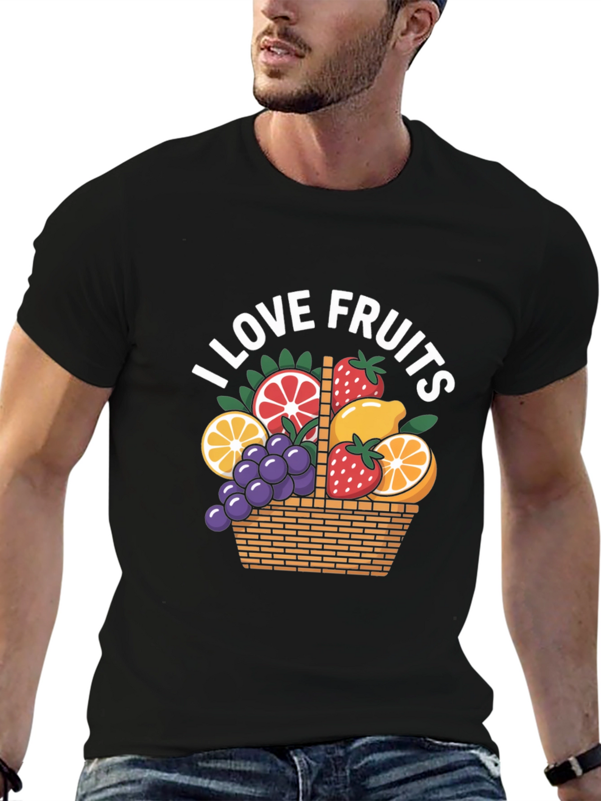 I Love Fruits Graphic Tee