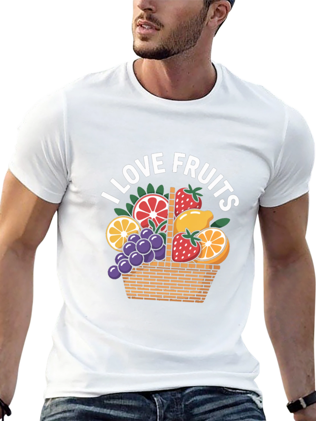 I Love Fruits Graphic Tee