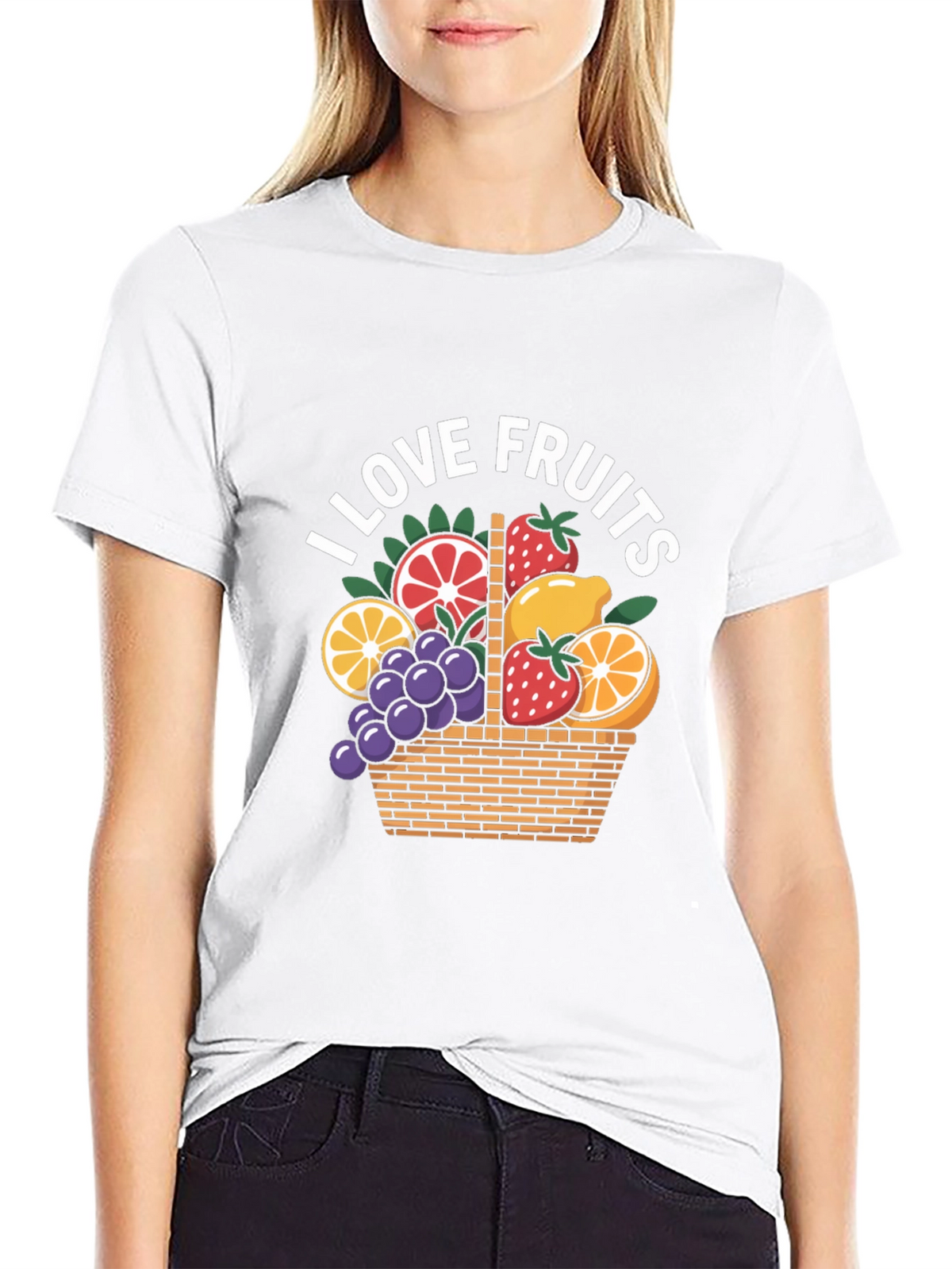 I Love Fruits Graphic Tee