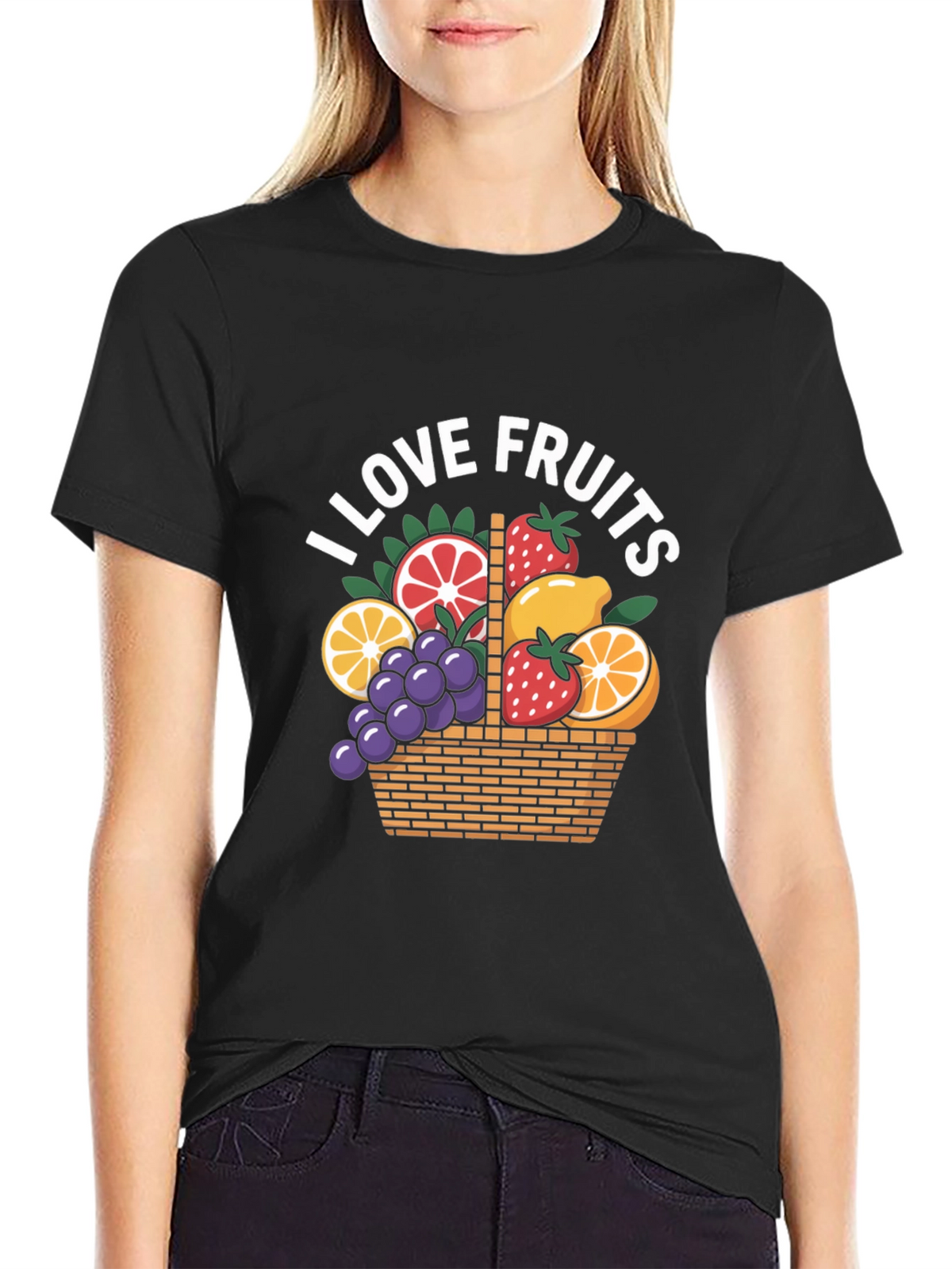 I Love Fruits Graphic Tee