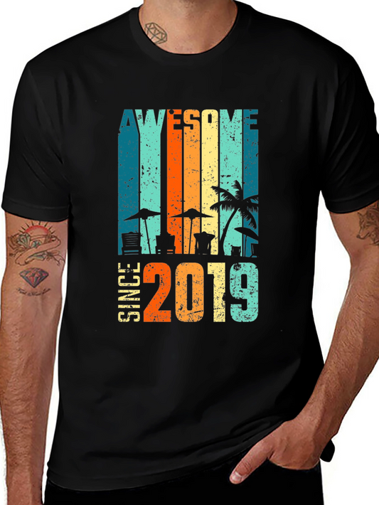Awesome Since 2019 Graphic Tee