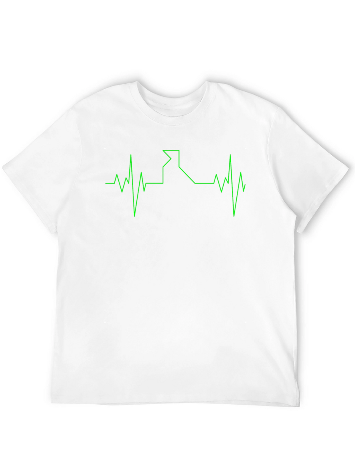 Idaho Heartbeat T-Shirt - Black Cotton Tee