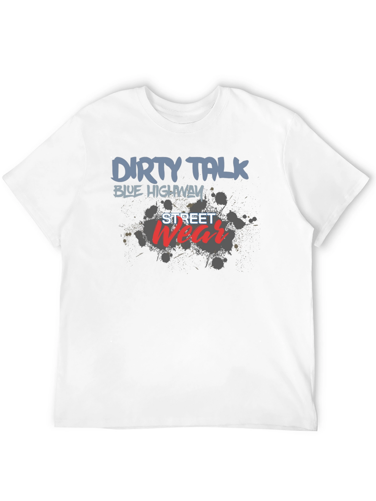 Dirty Talk Black Graphic Tee
