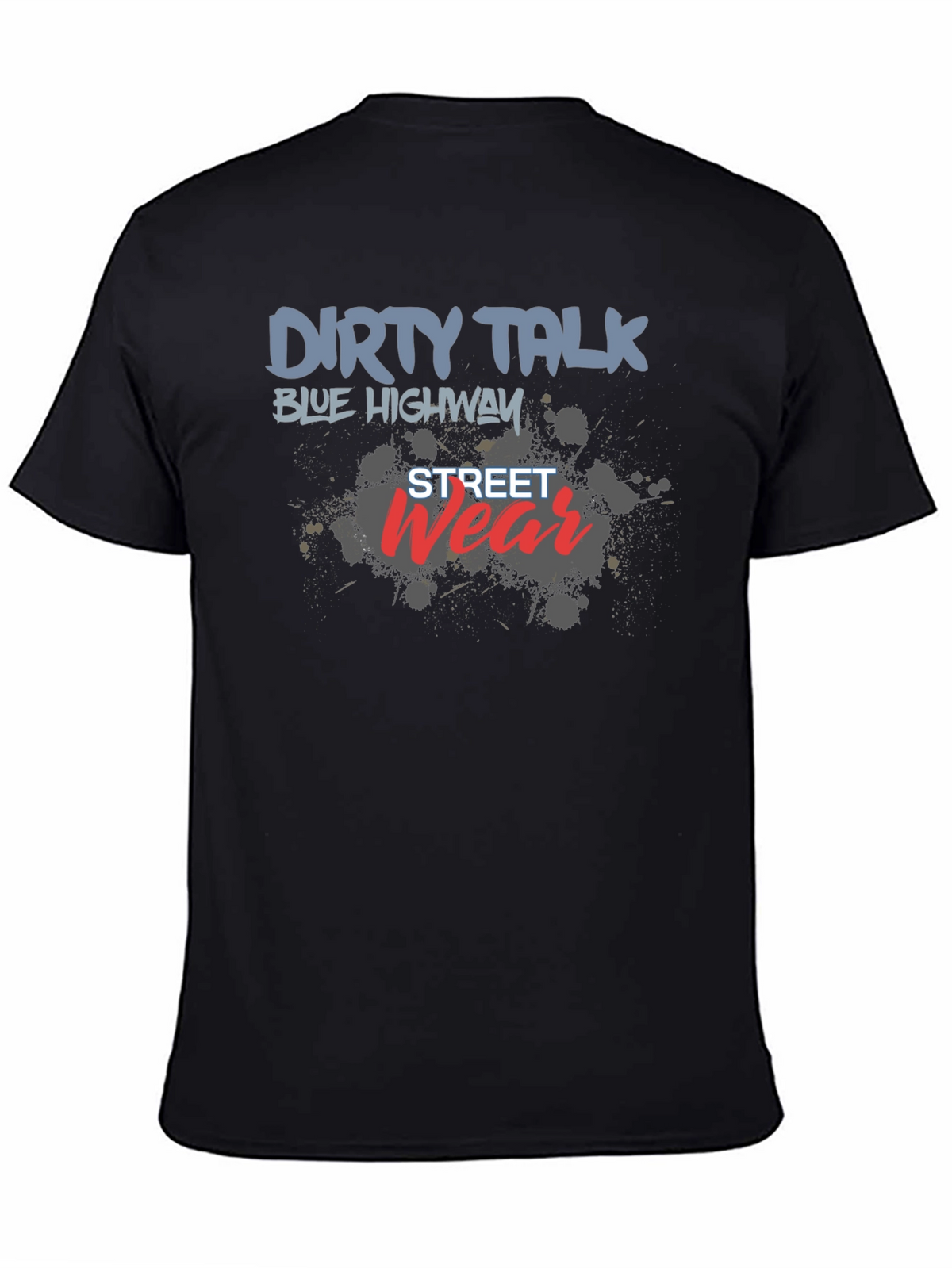 Dirty Talk Black Graphic Tee