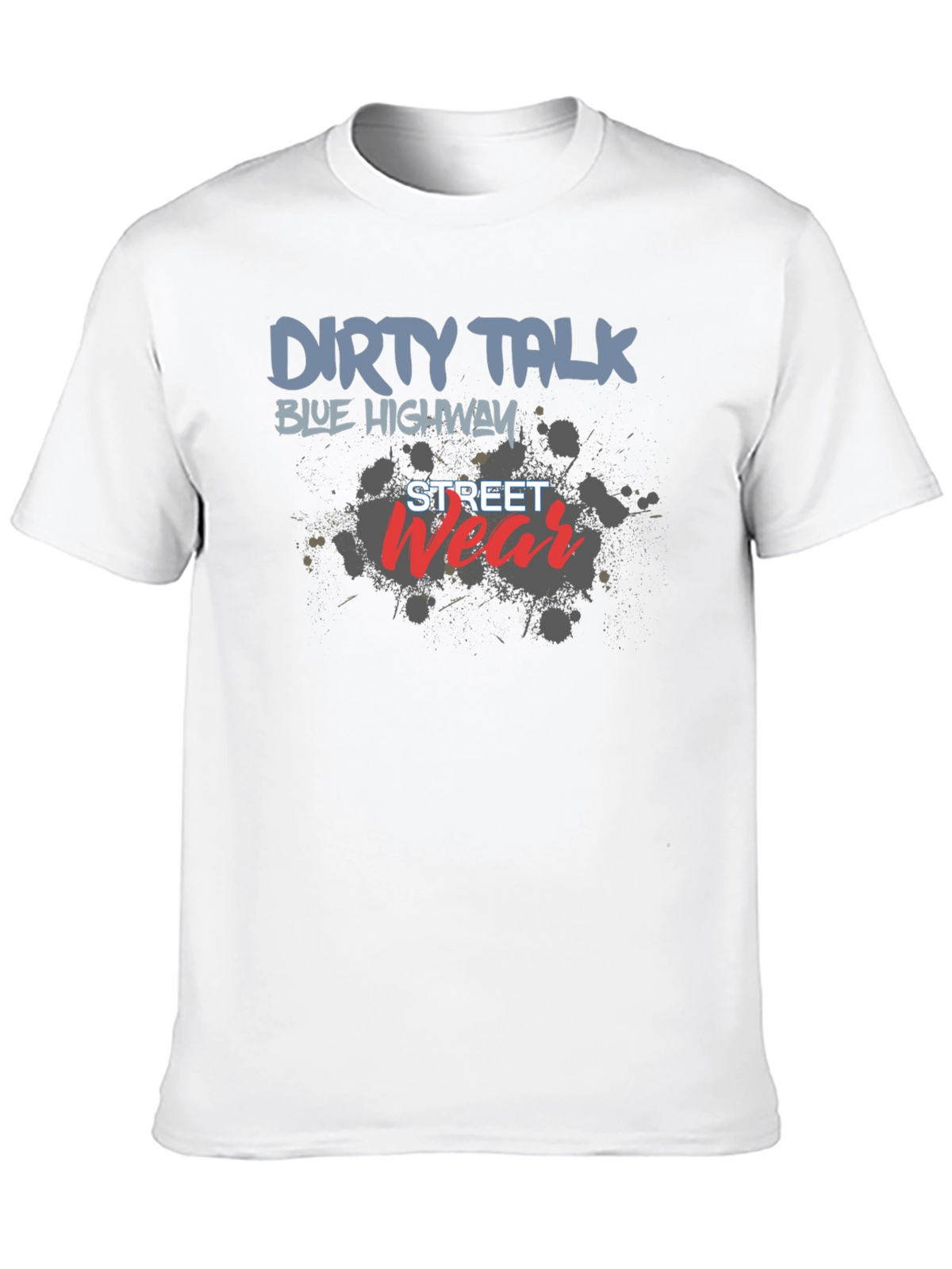 Dirty Talk Black Graphic Tee