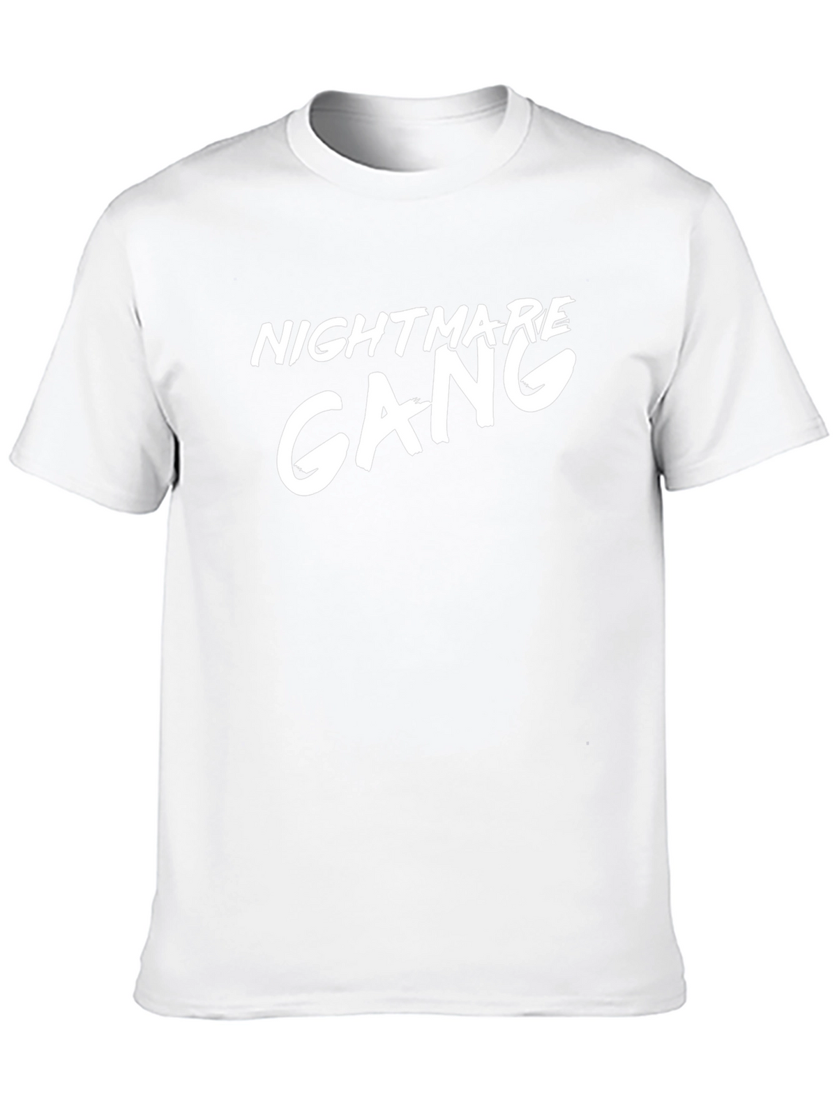 Nightmare Gang Graphic Tee - Black Cotton T-Shirt