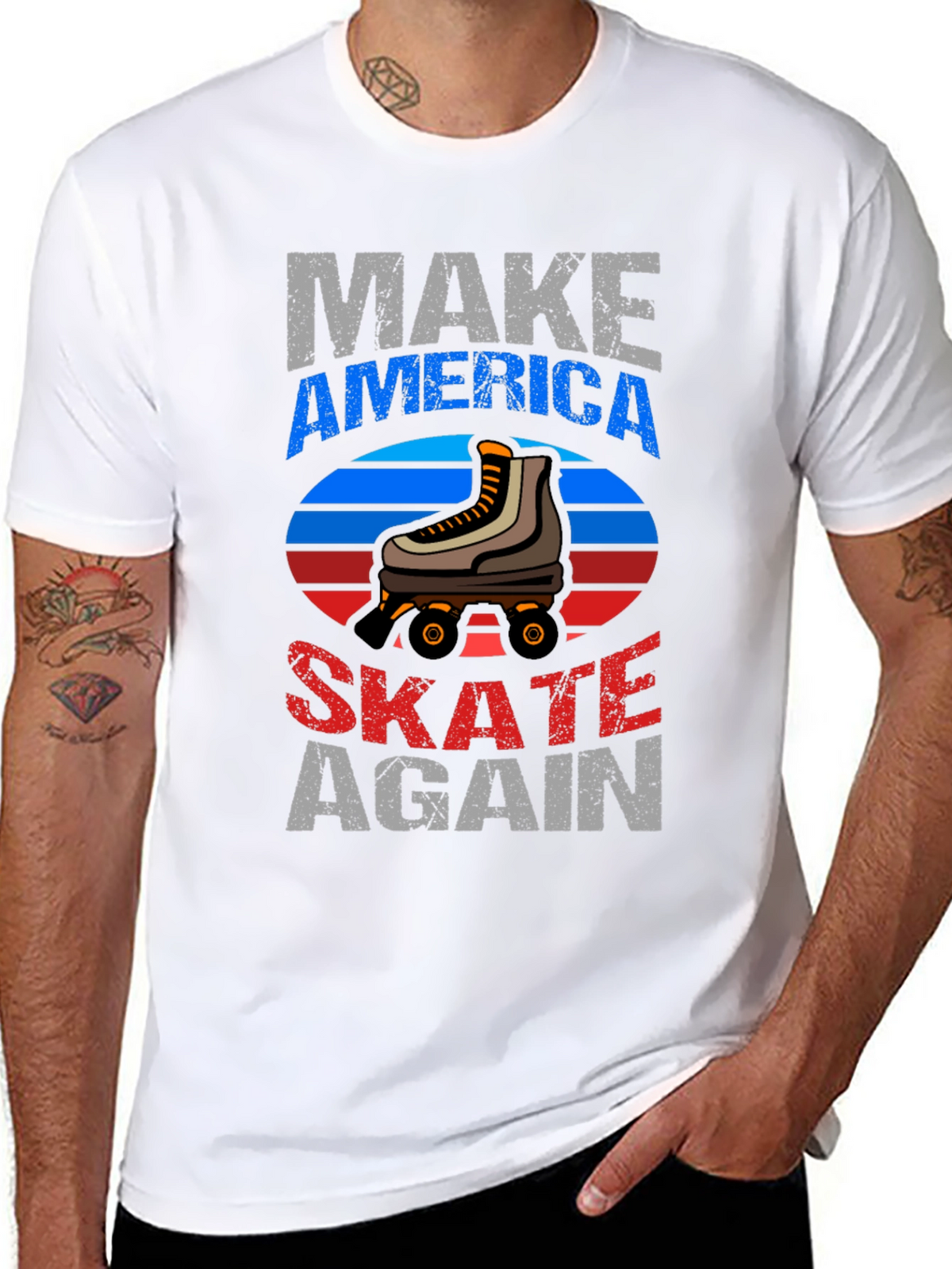 Make America Skate Again Graphic T-Shirt