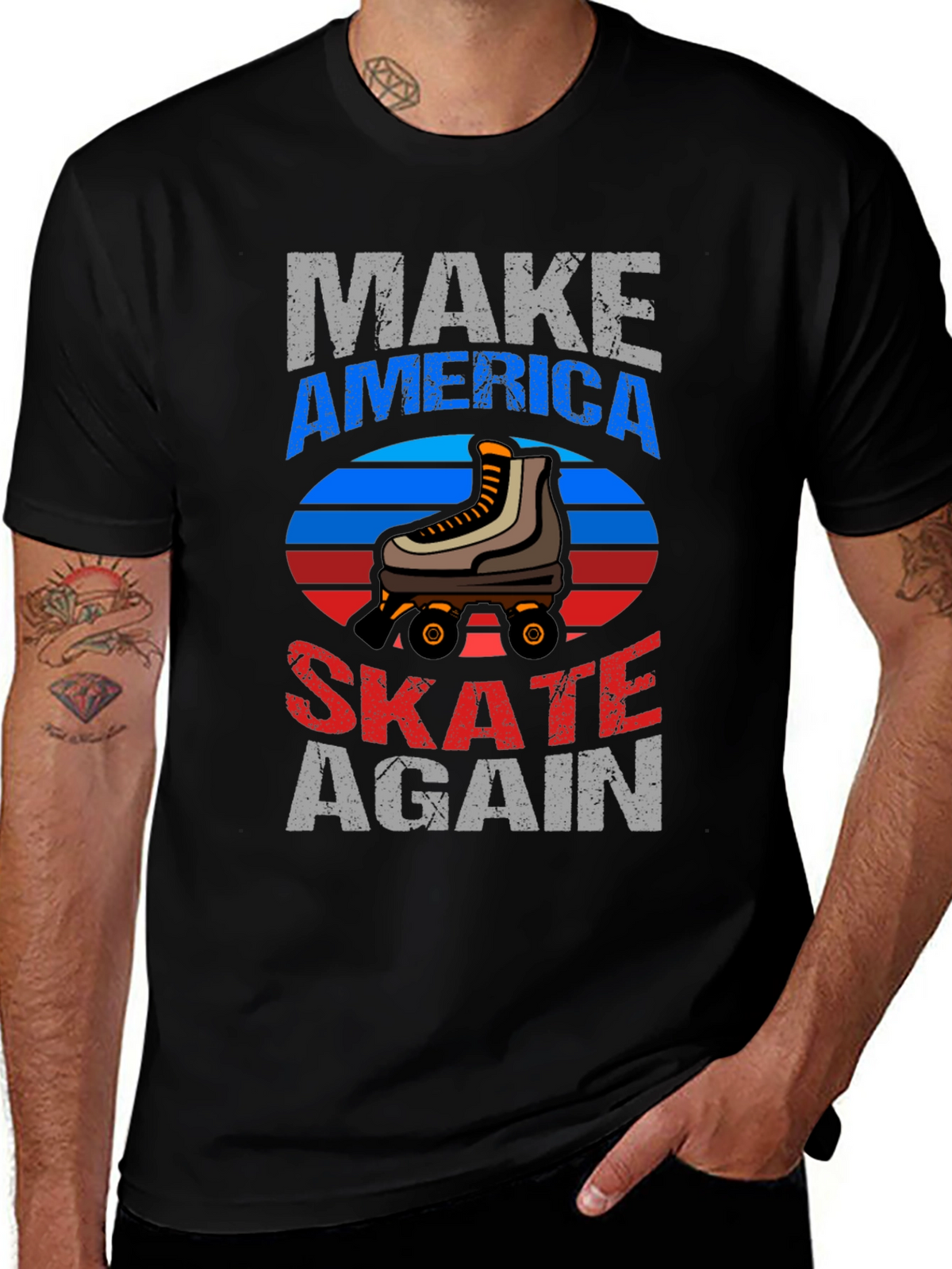 Make America Skate Again Graphic T-Shirt