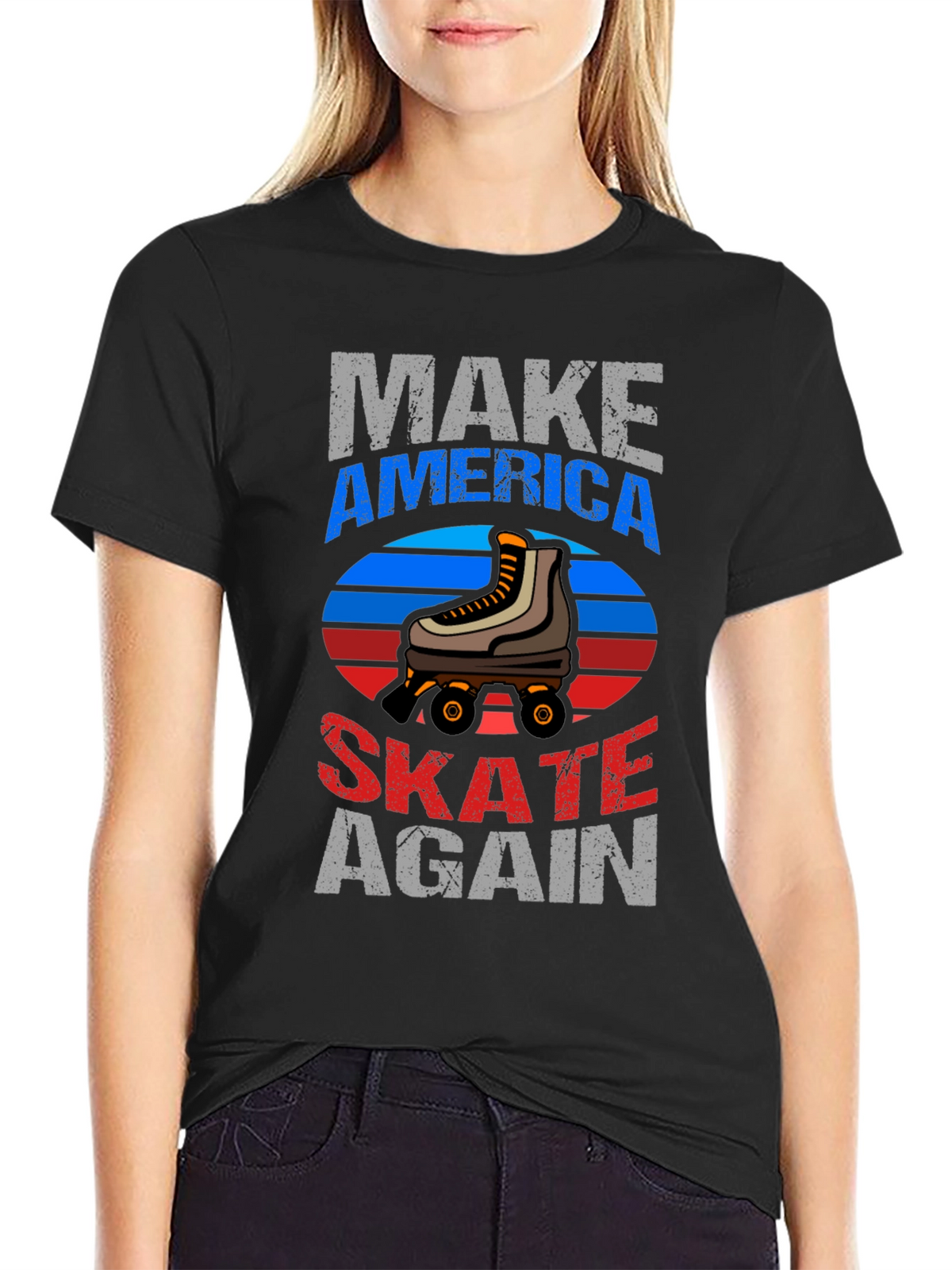 Make America Skate Again Graphic T-Shirt