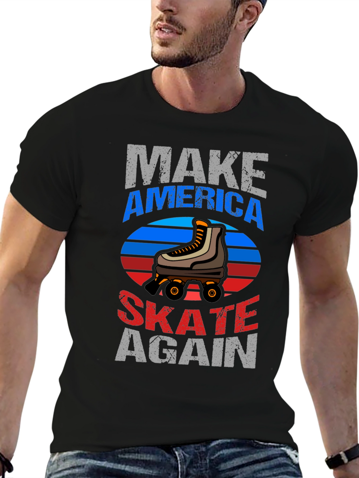 Make America Skate Again Graphic T-Shirt