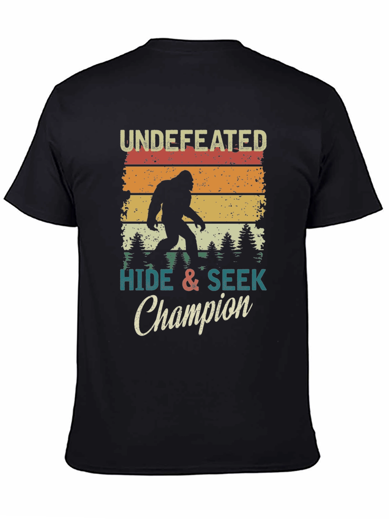 Undefeated Hide & Seek Champion Bigfoot Graphic Tee