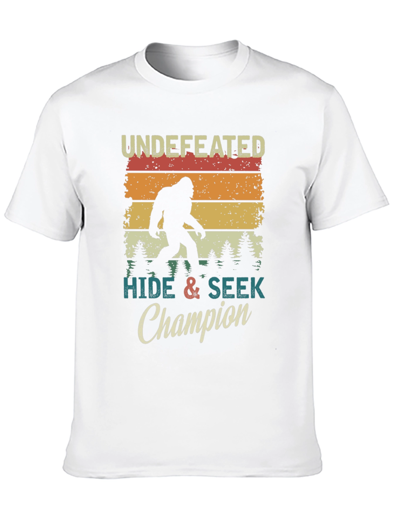 Undefeated Hide & Seek Champion Bigfoot Graphic Tee
