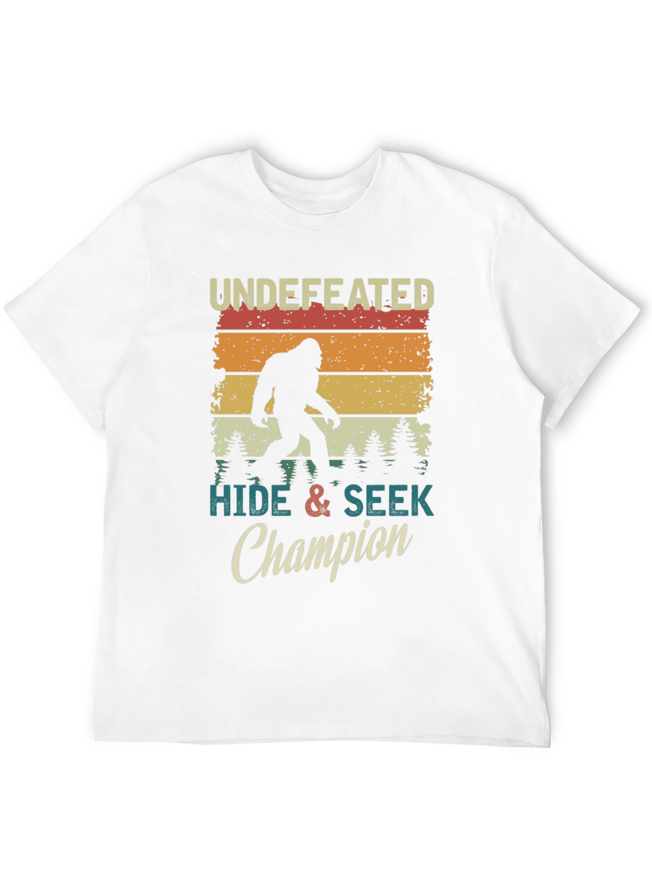 Undefeated Hide & Seek Champion Bigfoot Graphic Tee