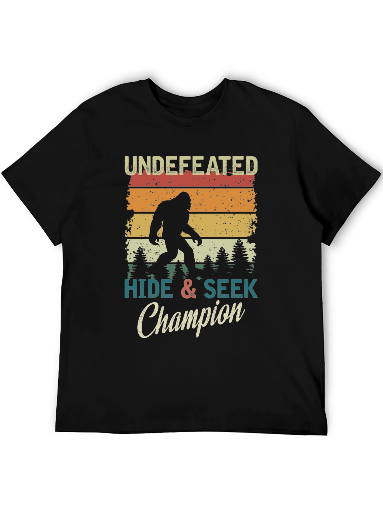 Undefeated Hide & Seek Champion Bigfoot Graphic Tee