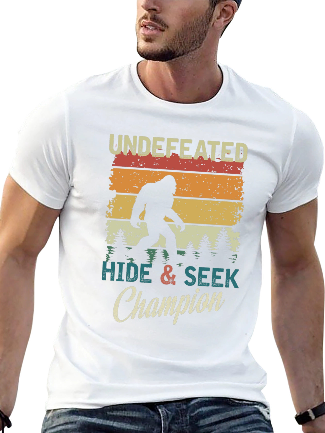Undefeated Hide & Seek Champion Bigfoot Graphic Tee