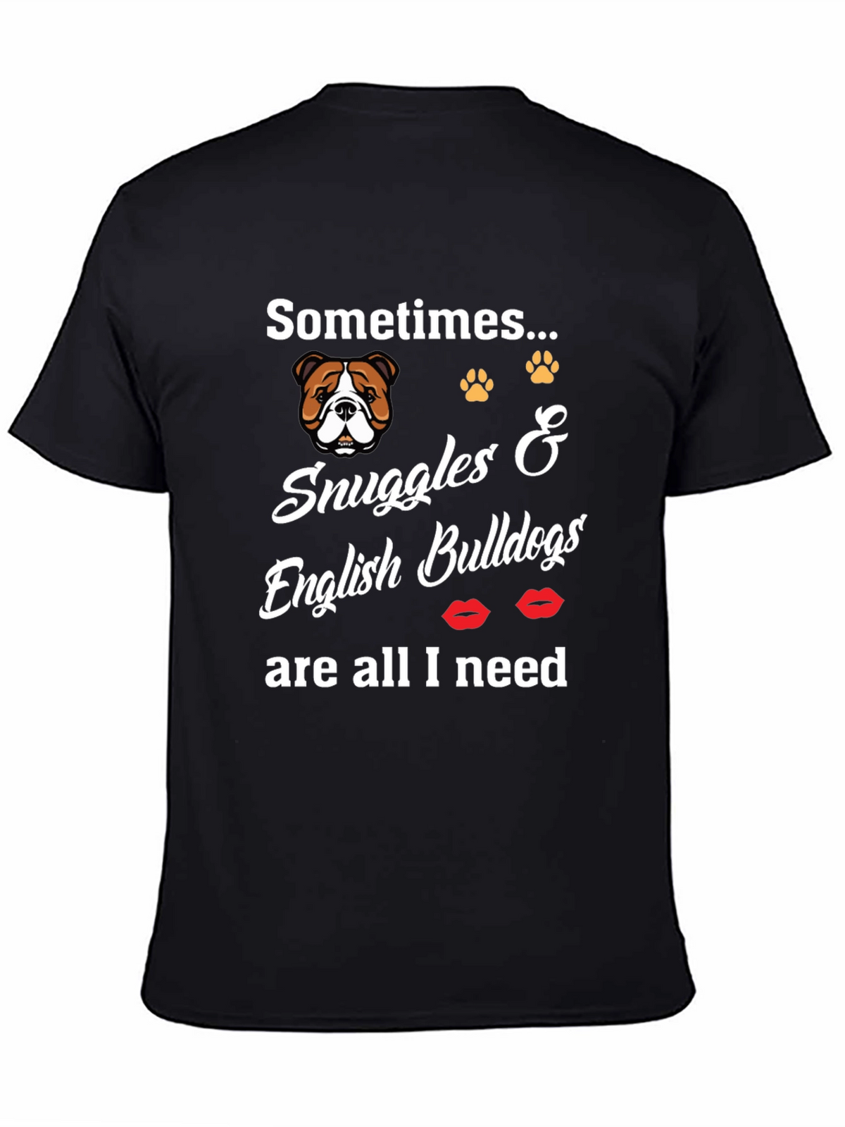 Bulldog Snuggles T-Shirt