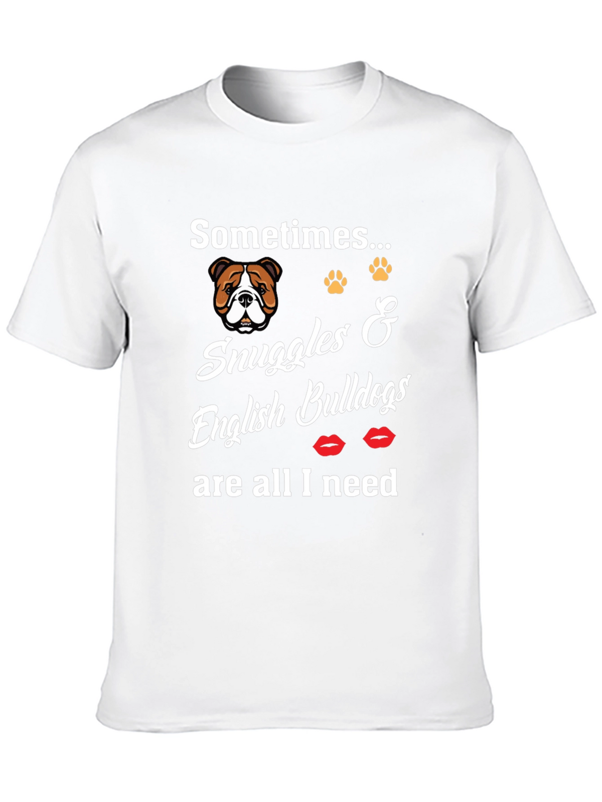 Bulldog Snuggles T-Shirt