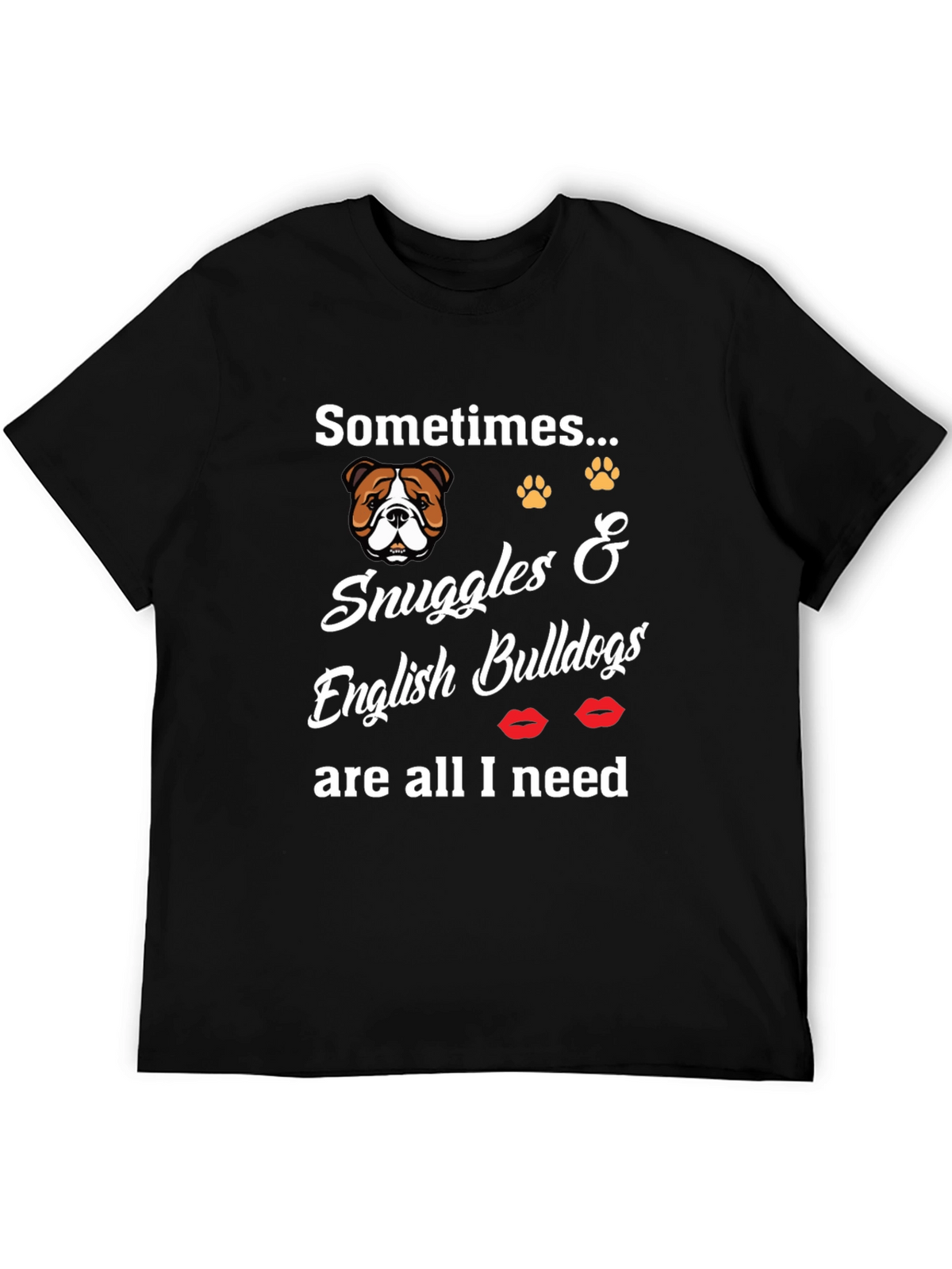 Bulldog Snuggles T-Shirt