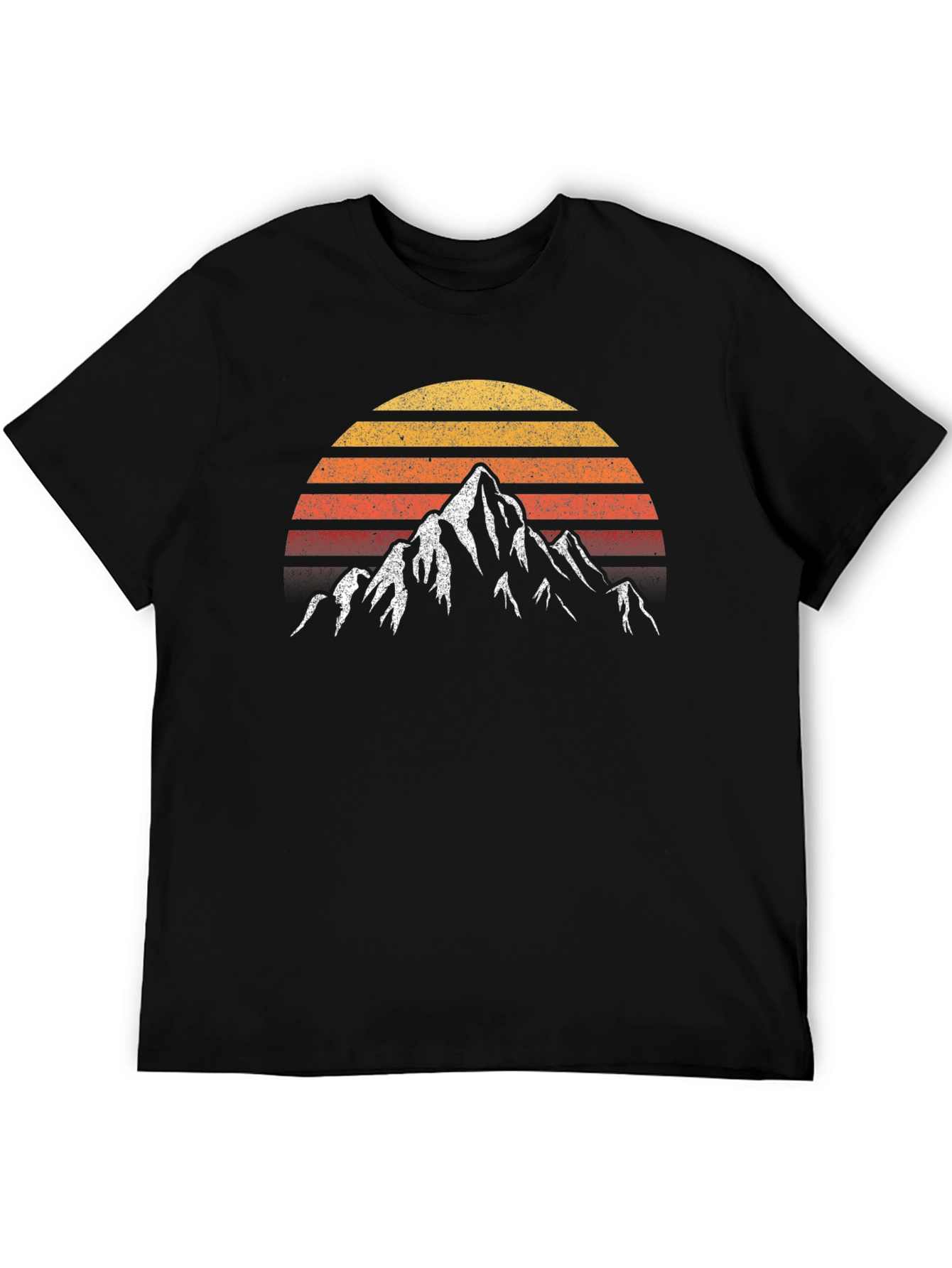 Retro Mountain Sunset Graphic Tee