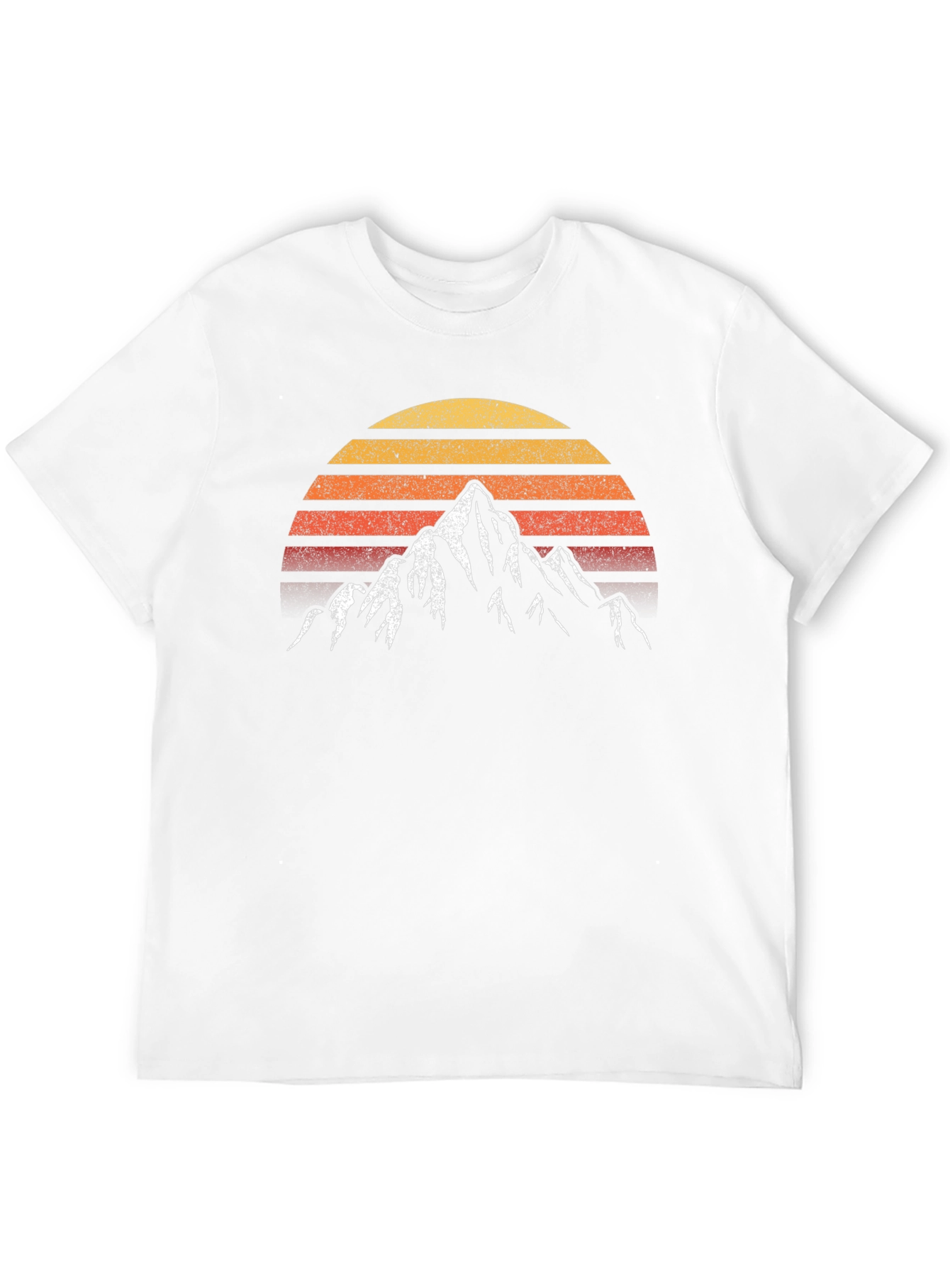 Retro Mountain Sunset Graphic Tee