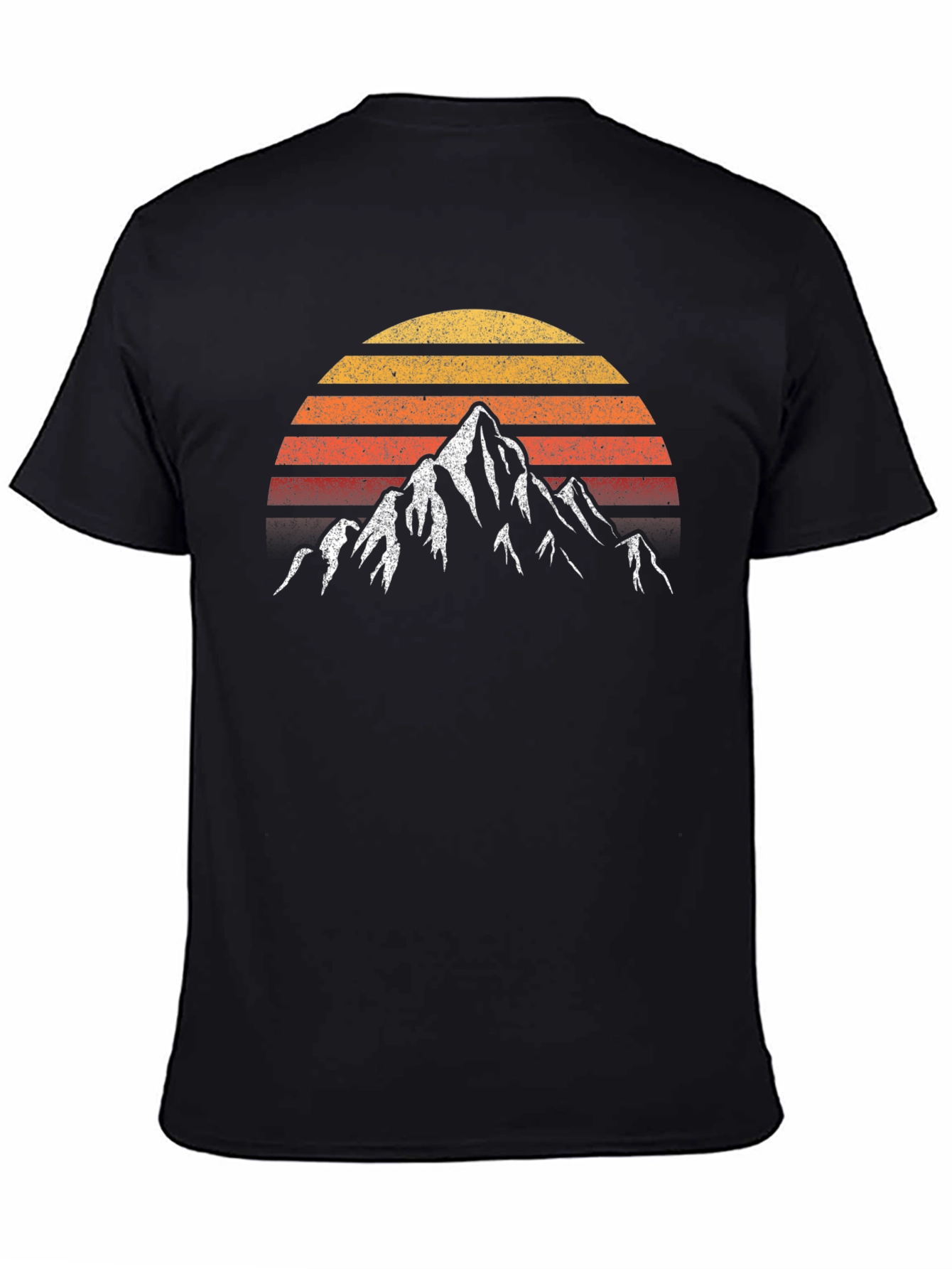 Retro Mountain Sunset Graphic Tee