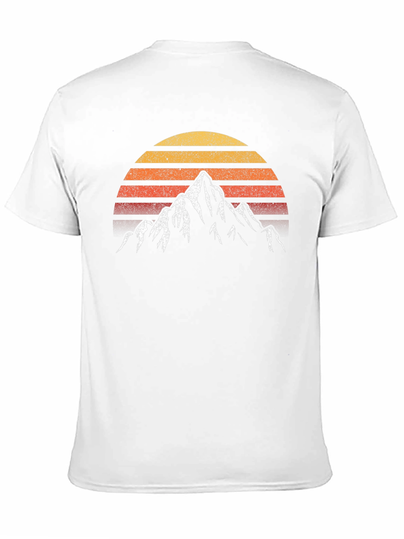 Retro Mountain Sunset Graphic Tee