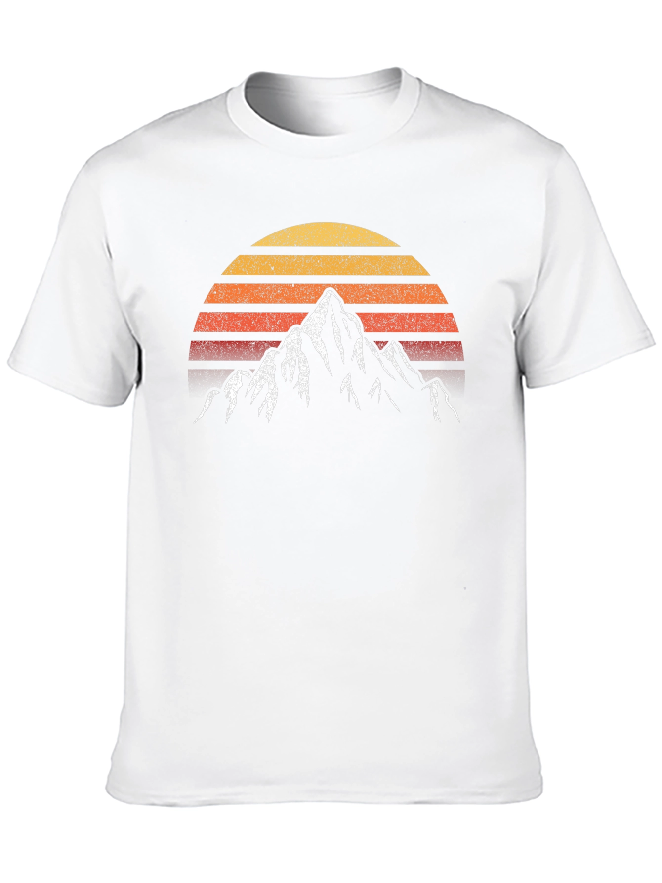 Retro Mountain Sunset Graphic Tee