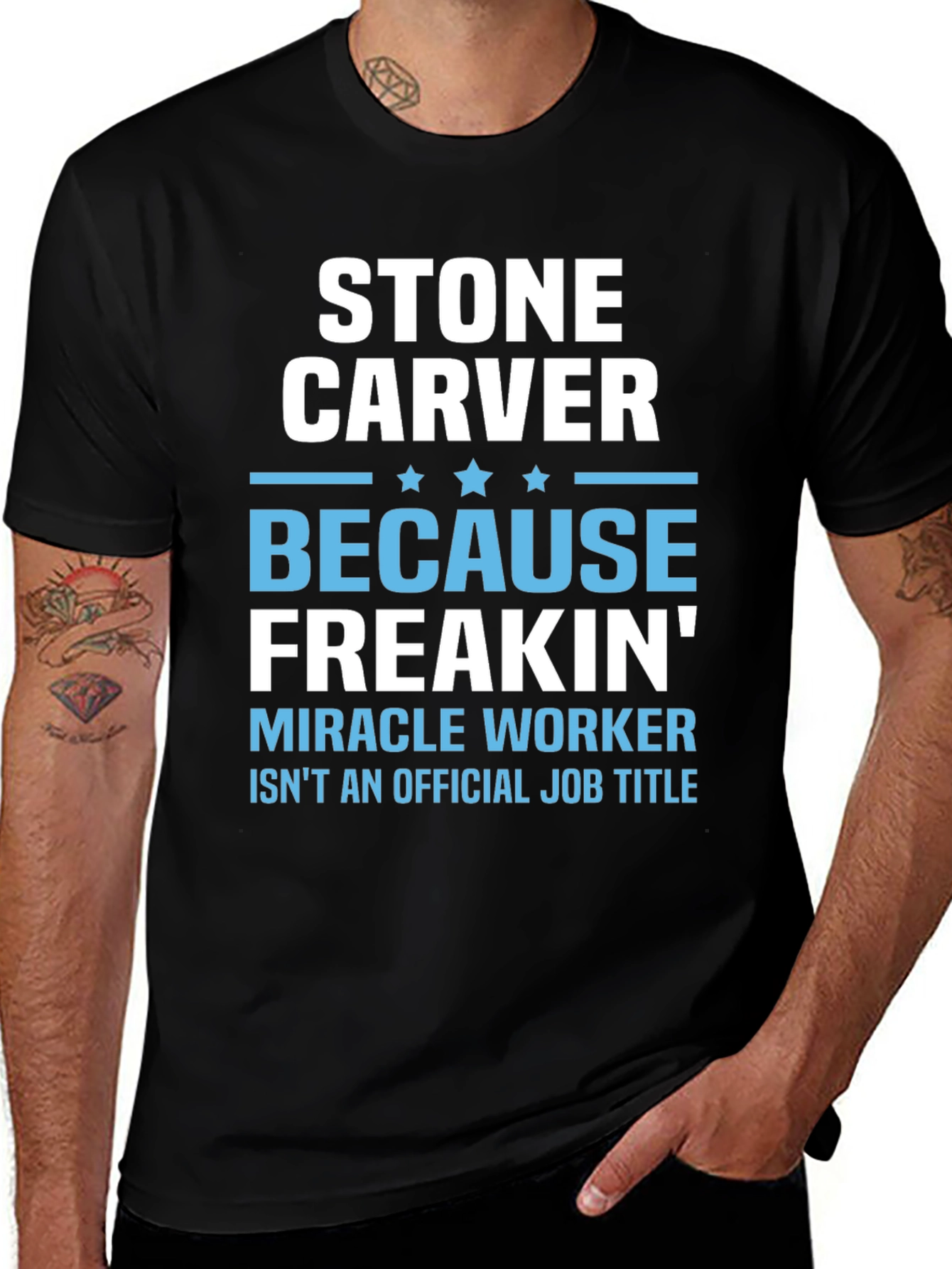 Stone Carver T-Shirt - Miracle Worker