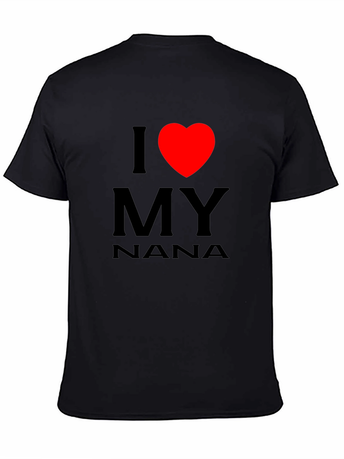 I Heart My Nana T-Shirt Black
