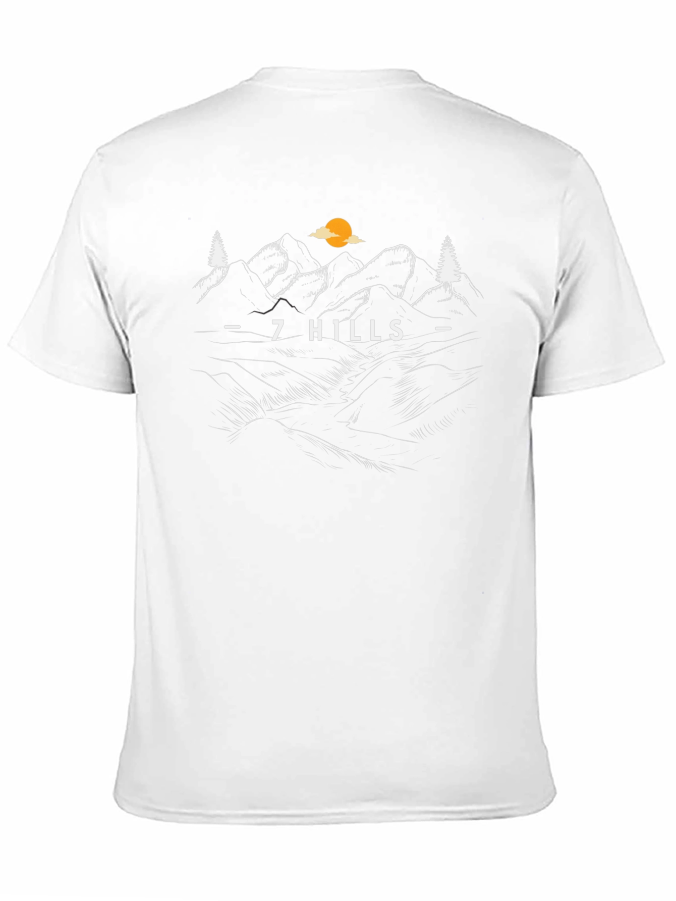 7 Hills Graphic Tee - Adventure Awaits!