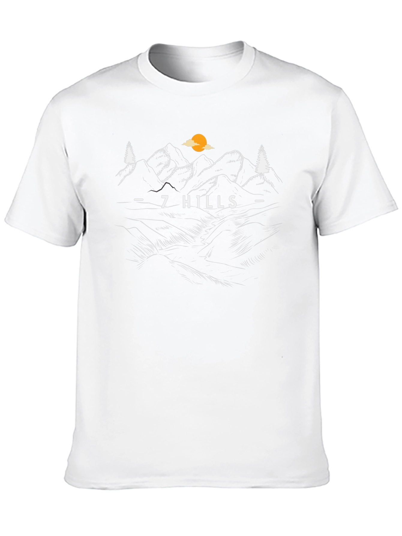 7 Hills Graphic Tee - Adventure Awaits!