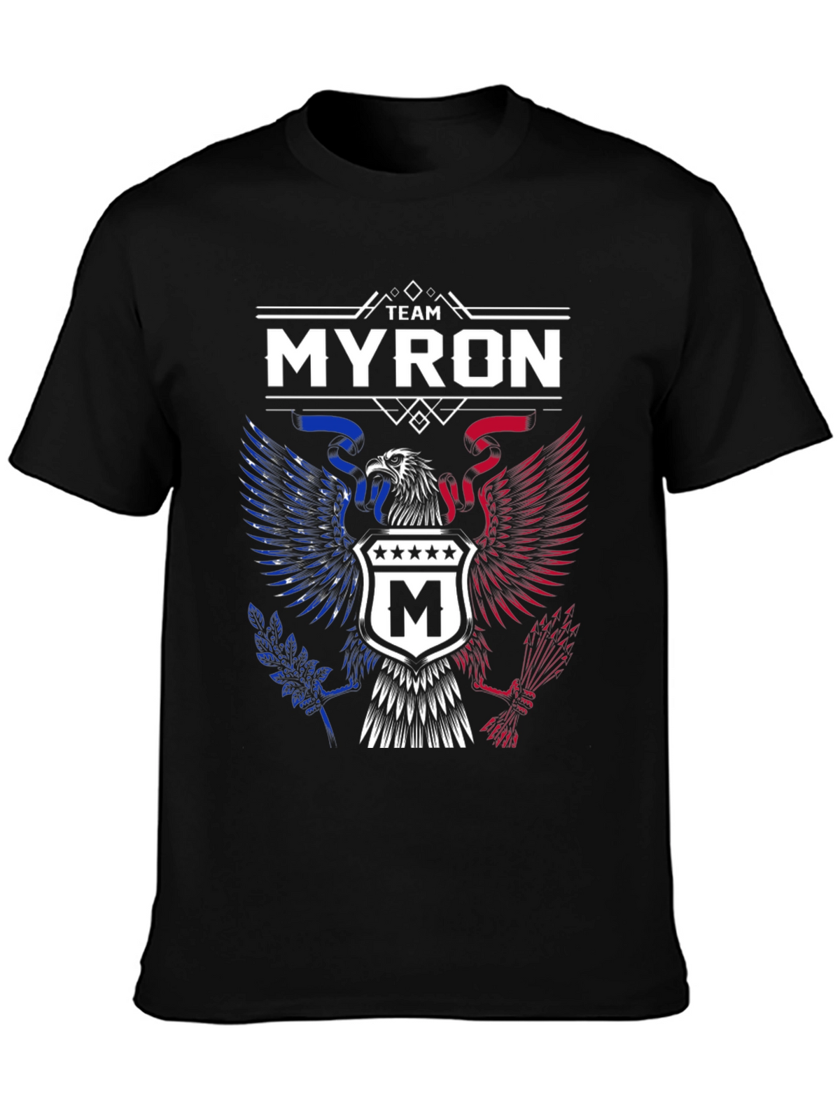 Team Myron Eagle Patriotic T-Shirt