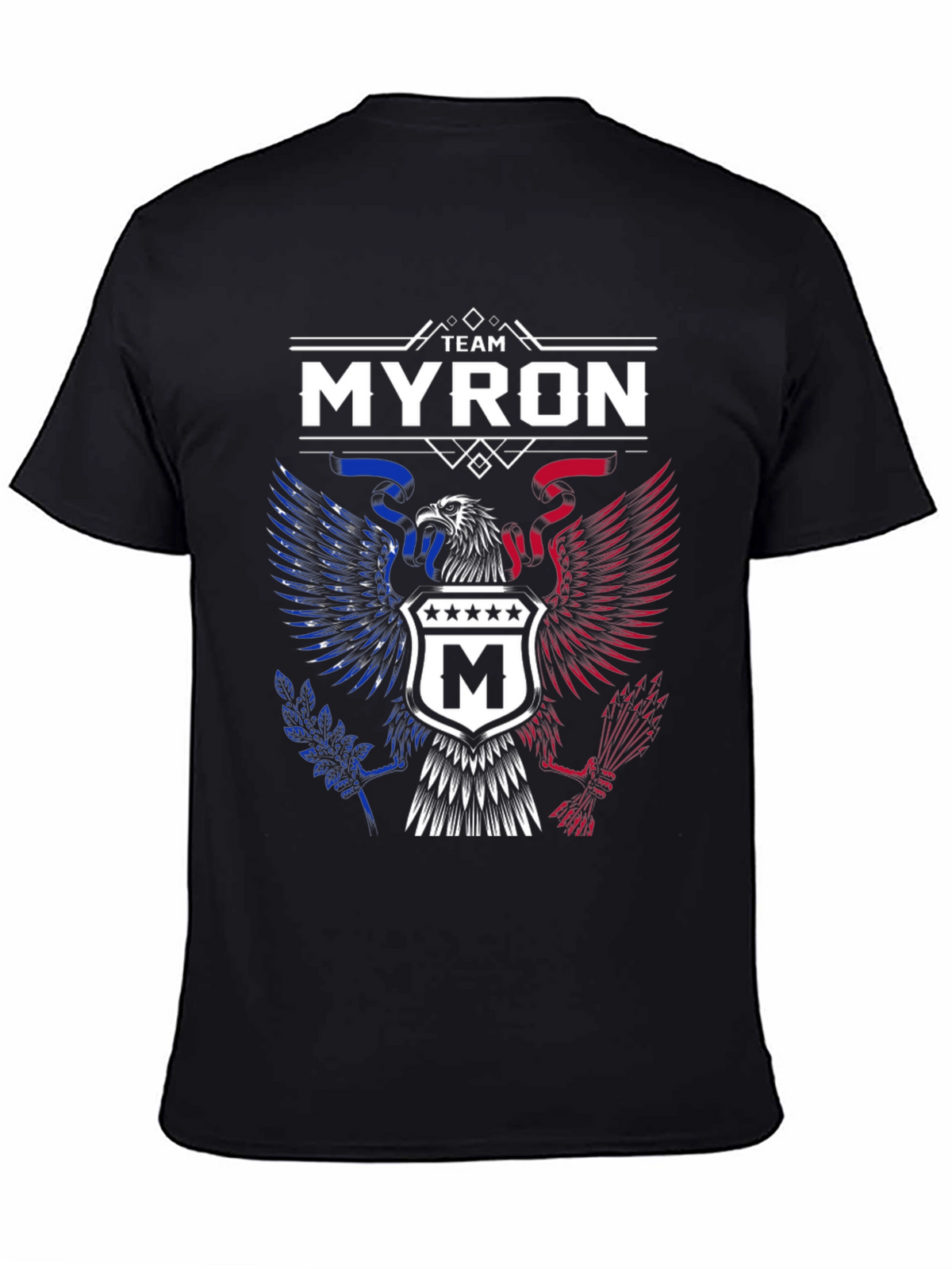 Team Myron Eagle Patriotic T-Shirt