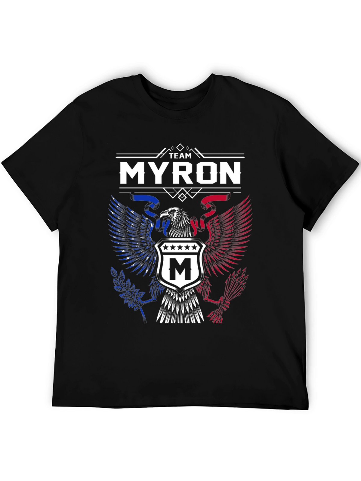 Team Myron Eagle Patriotic T-Shirt