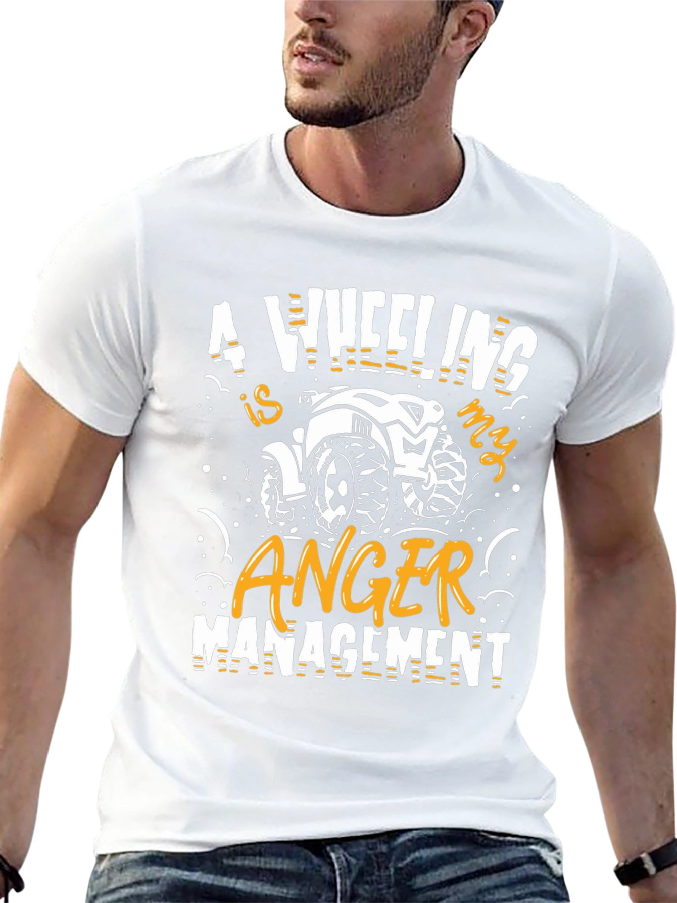 4 Wheeling is My Anger Management Graphic Tee
