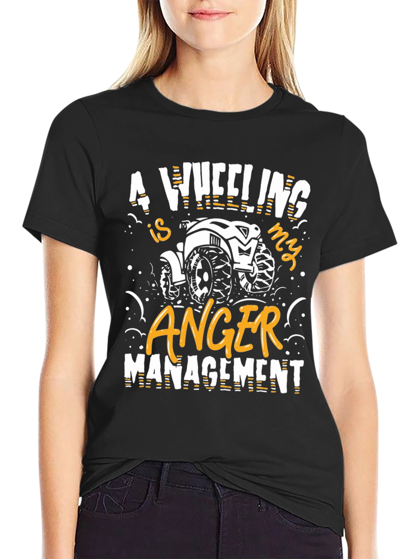 4 Wheeling is My Anger Management Graphic Tee