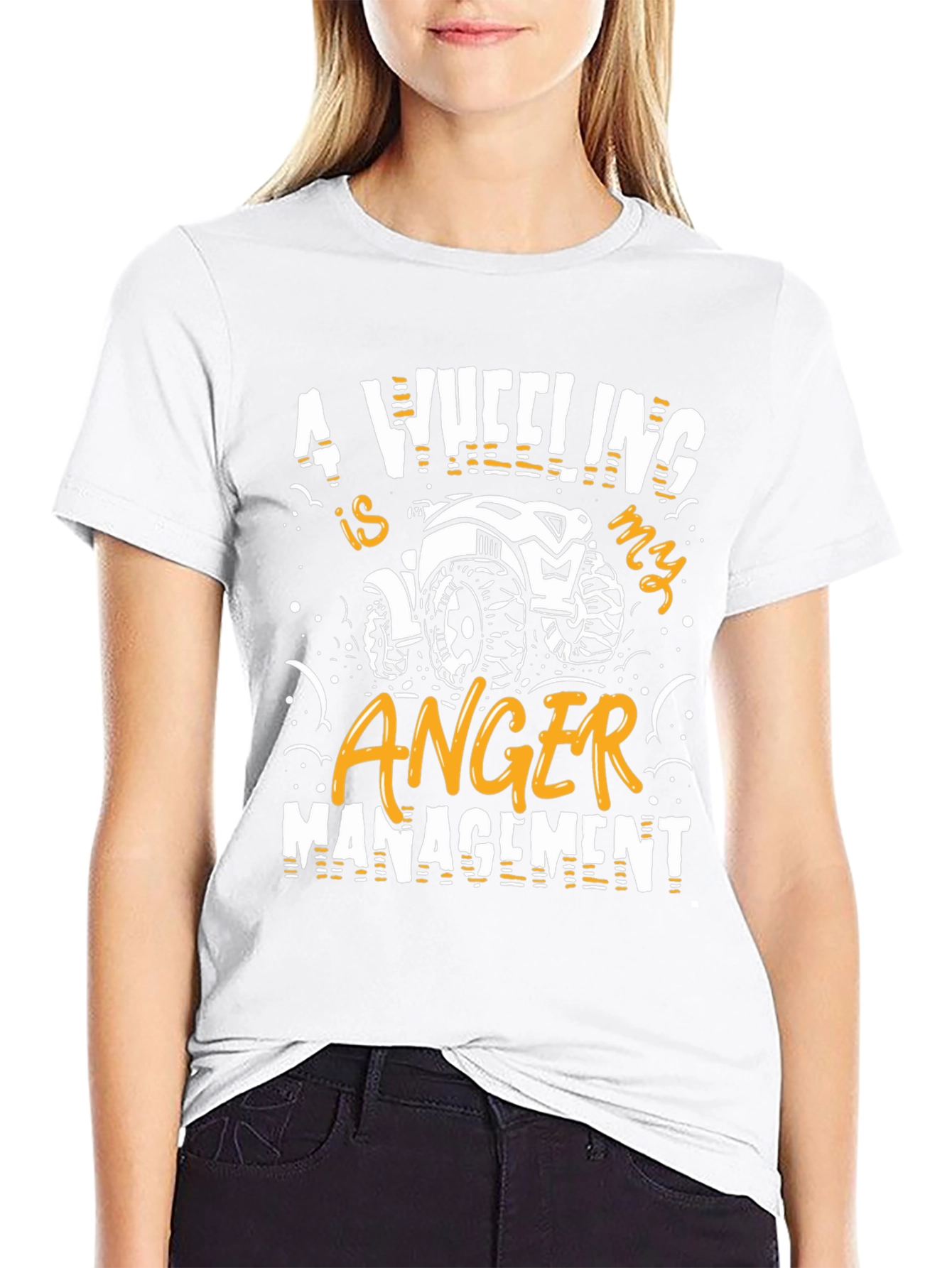 4 Wheeling is My Anger Management Graphic Tee