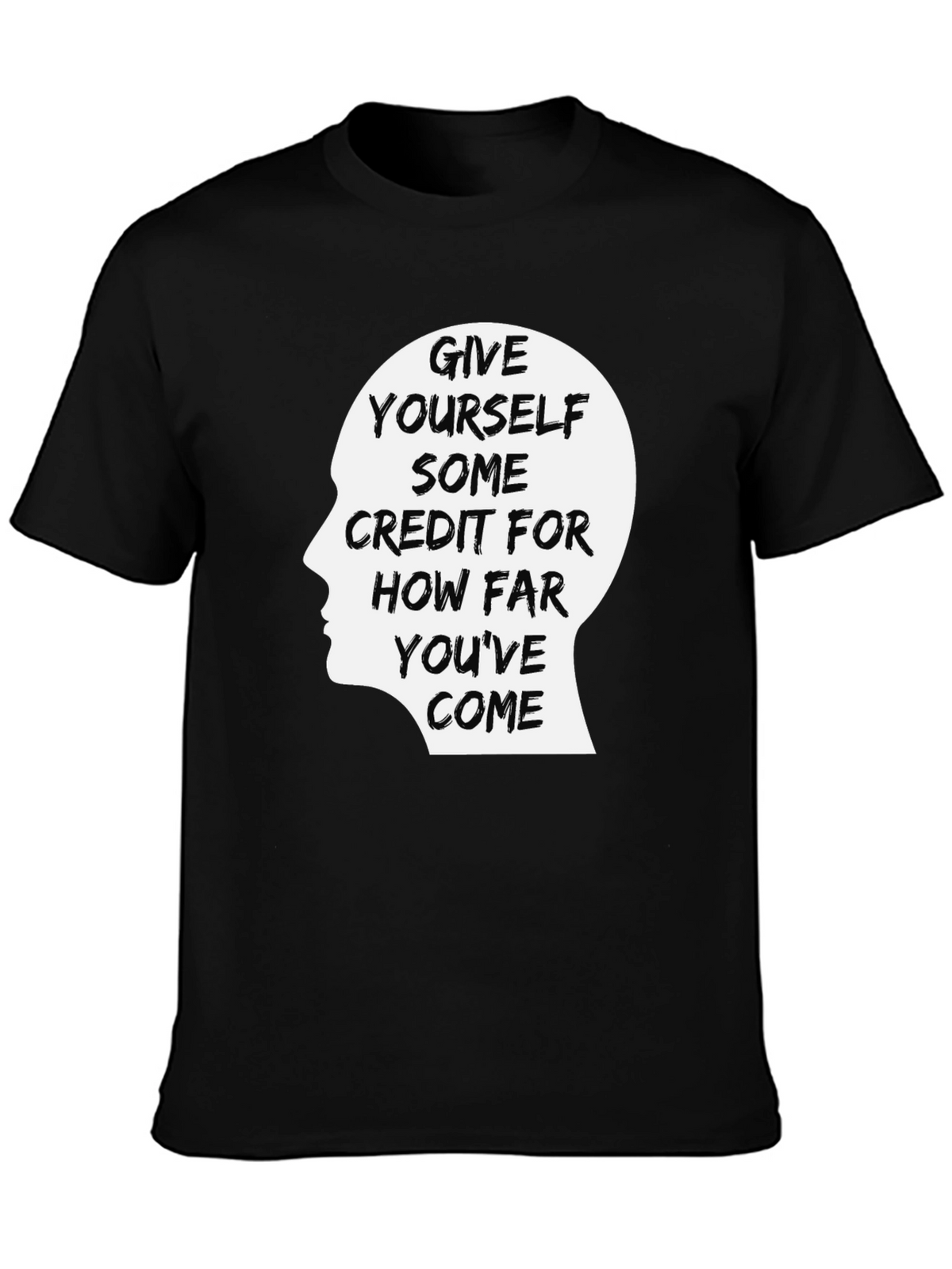 Motivational Graphic Tee - Give Yourself Some Credit