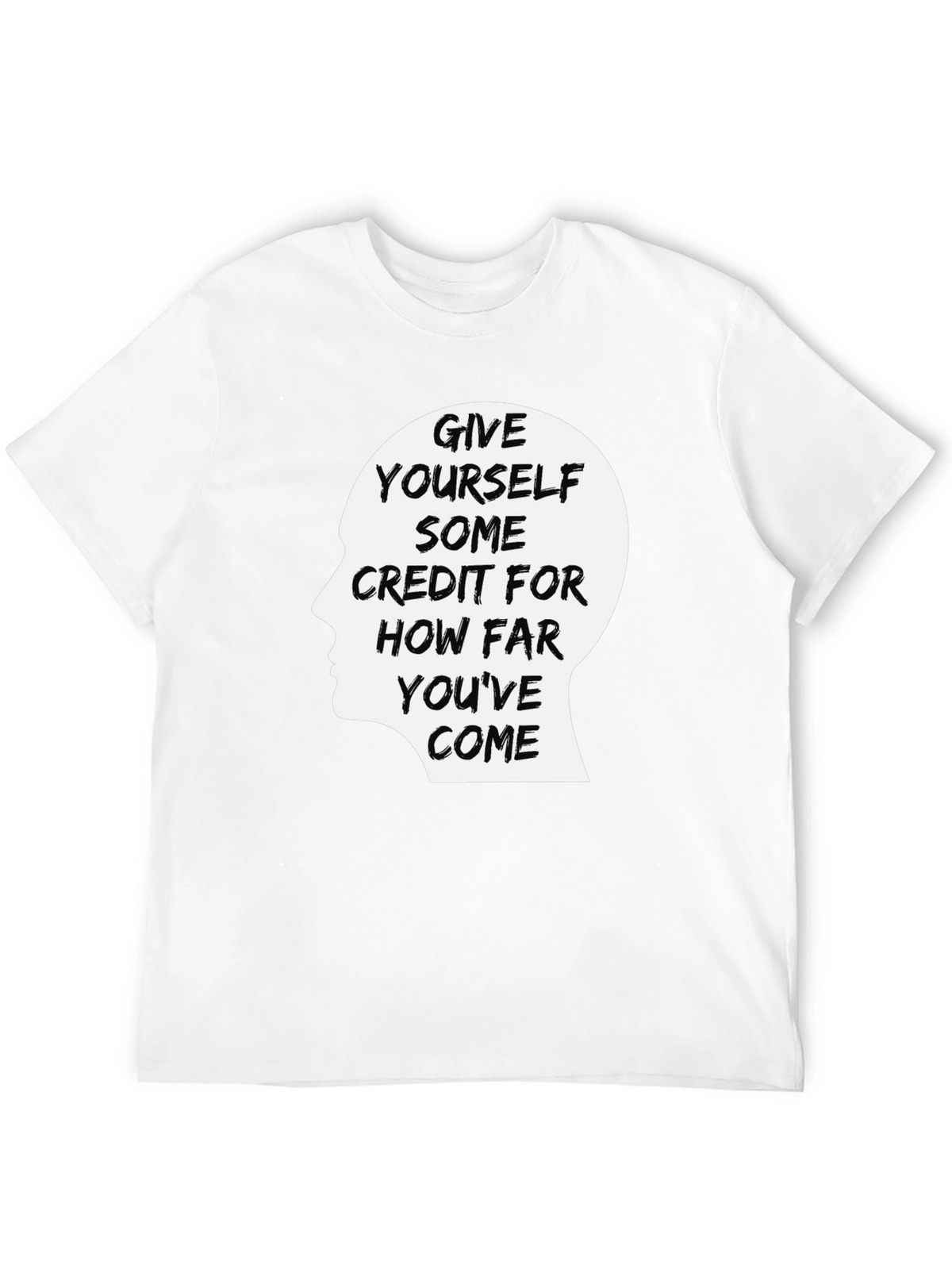 Motivational Graphic Tee - Give Yourself Some Credit