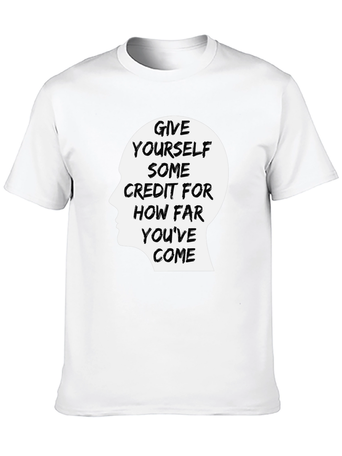 Motivational Graphic Tee - Give Yourself Some Credit