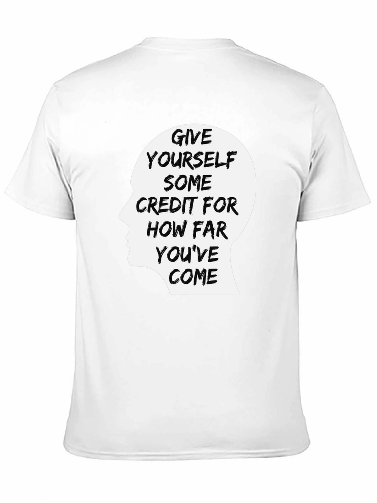 Motivational Graphic Tee - Give Yourself Some Credit